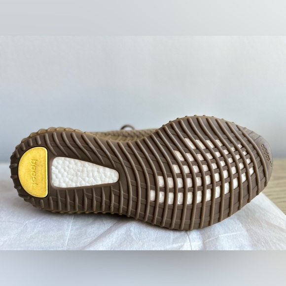 adidas mens Yeezy Boost 350 V2 Shoes, Earth, Men’s 11.5 - Picture 6 of 7